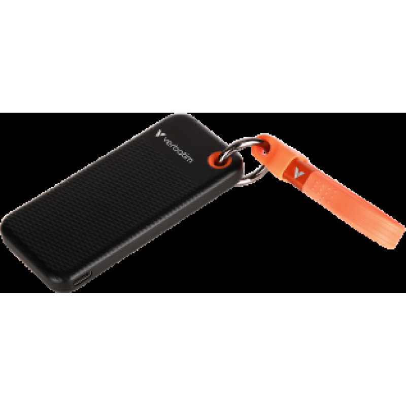 Ārējais cietais disks Verbatim 2TB Pocket Black Orange
