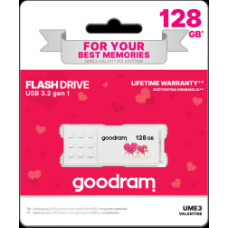 Zibatmiņa GoodRam Valentine 128GB White