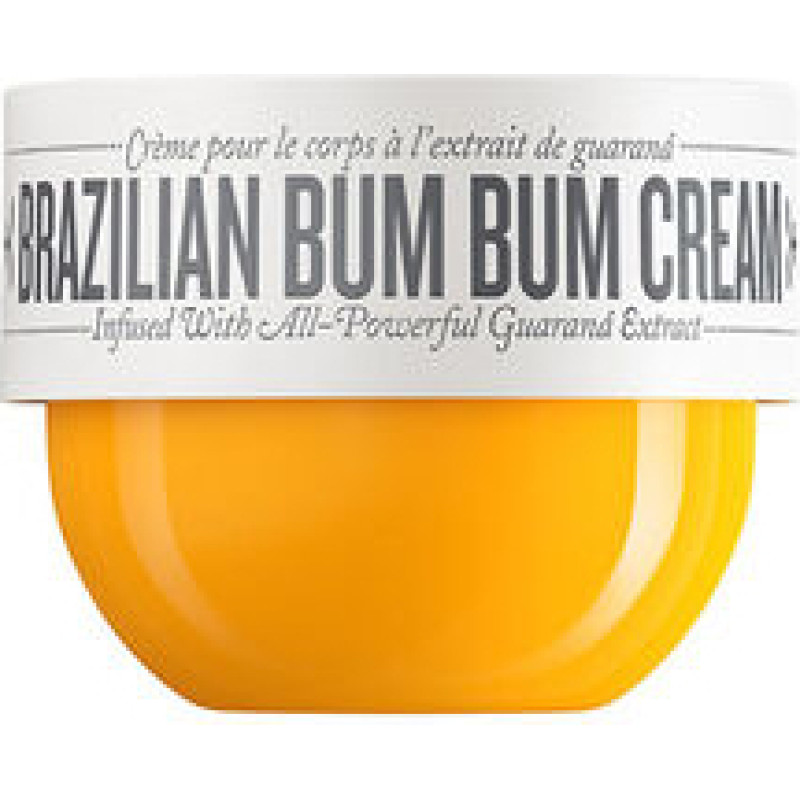 Sol De Janeiro Brazilian Bum Bum Visibly Firming Refillable Body Cream with Caffeine-Rich Guarana, 2.5 Oz