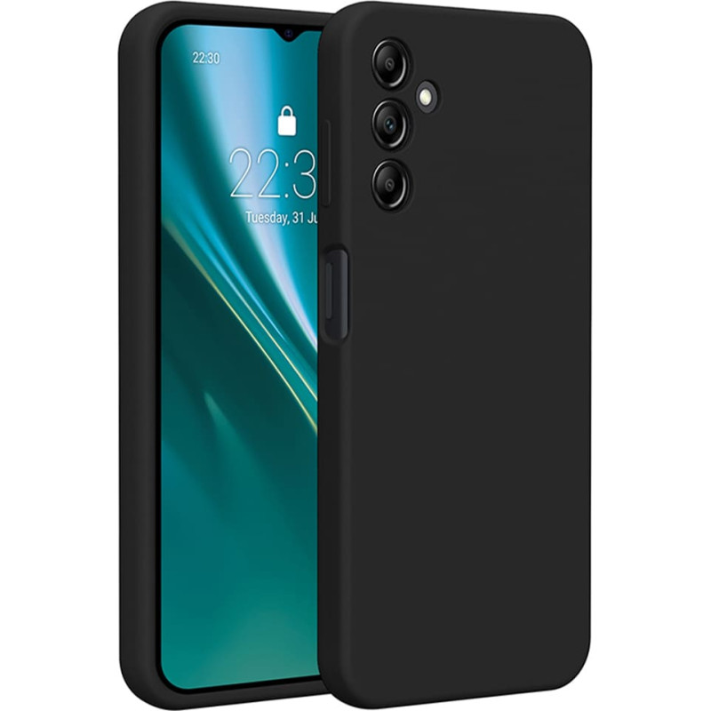Etteri Silicone case for Samsung Galaxy A14 black