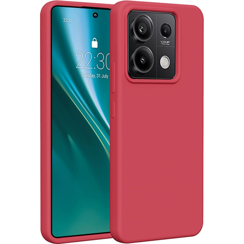 Etteri Silicone case for Xiaomi Redmi Note 13 Pro 5G raspberry