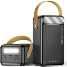 Awei PowerBank P101K 60000mAh 22.5W      czarny|black
