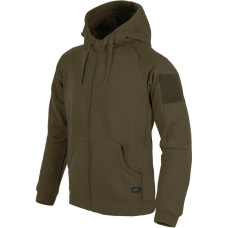 Helikon - Urban Tactical Hoodie Lite - FullZip - Zaļš - BL-ULF-CB-82 (S)