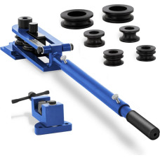 MSW Manuālais cauruļu liekējs profiliem līdz 22 mm 360 grādiem 6 presformas