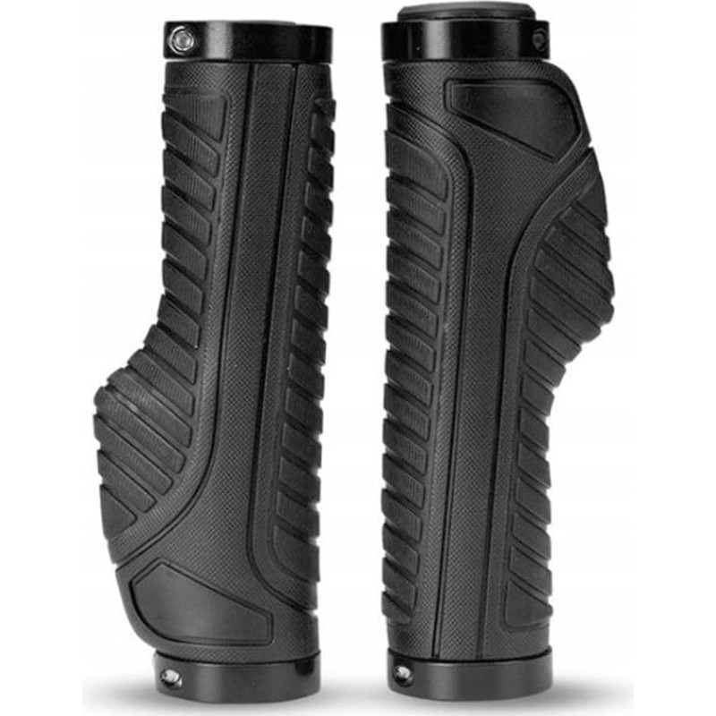 Rockbros Grips velosipēda rokturi ergonomisks diametrs 22mm melns