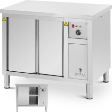 Royal Catering Apkures skapja plākšņu sildītājs 30-80 C 100 x 70 x 85 cm 2,4kW