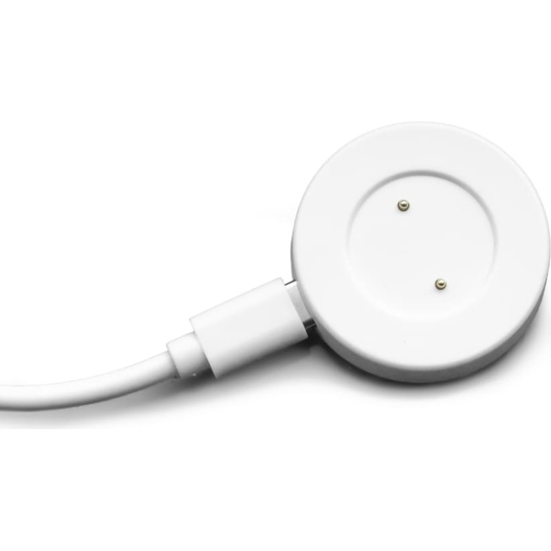 Hurtel Huawei viedpulkstenis induktīvā lādētājs magnētiskais USB-A 1m - balts
