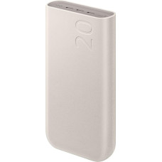 Samsung Powerbank 20000mAh 3x USB-C 45W SFC - bēšs