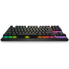 Dell Alienware Tenkeyless AW420K  Gaming Keyboard  Wired  EN  Dark Side of the Moon  CHERRY MX Red