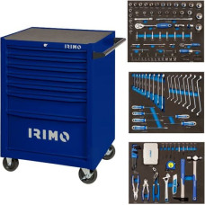 Irimo 7 atvilktņu instrumentu ratiņi ar 208 instrumentiem [8066K7FF208]