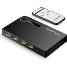 Ugreen HDMI sadalītāja slēdzis — 3x HDMI 3D 4K melns