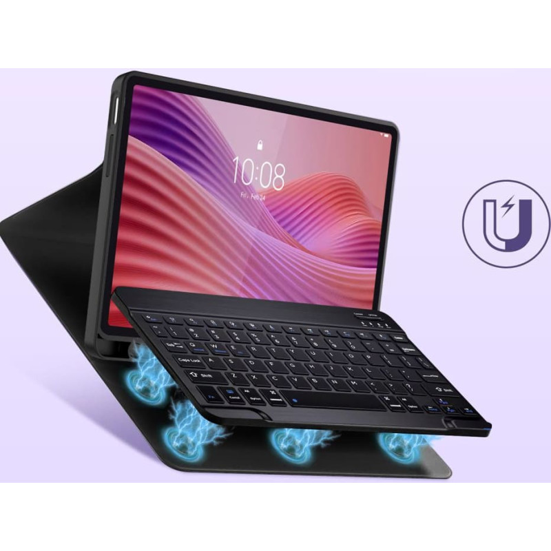 TECH-PROTECT SC PEN + KEYBOARD LENOVO TAB 10.1 TB-311 BLACK