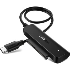 Ugreen HDD SSD 2,5 collu SATA III 3.0 uz USB-C adapteris - melns