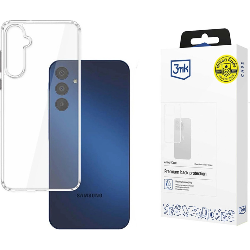 3Mk Protection 3mk Armor Case for Samsung Galaxy A16 - Transparent