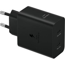 Samsung Strāvas adapteris Duo 2x USB-C 50W sienas lādētājs - melns