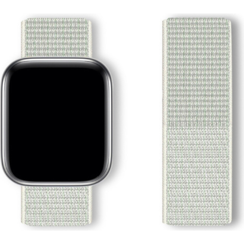 Hurtel Sporta cilpas siksniņa Apple Watch 38/40/41 — balta