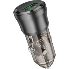 Borofone Car charger BZ23 Noble - USB - QC 3.0 18W 3A black