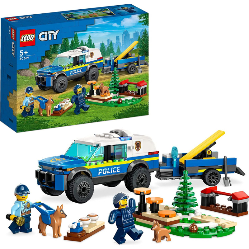 Lego City 60369 Mobile Police Dog Training