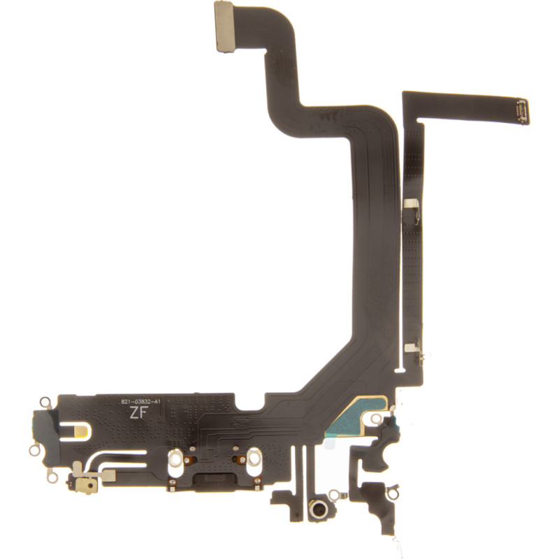 iPhone 14 Pro Max Flex Cable with Charging Connector Black