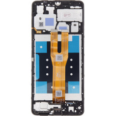 LCD display + Touch Unit + Front Cover Samsung A065 Galaxy A06 Black (Service Pack)