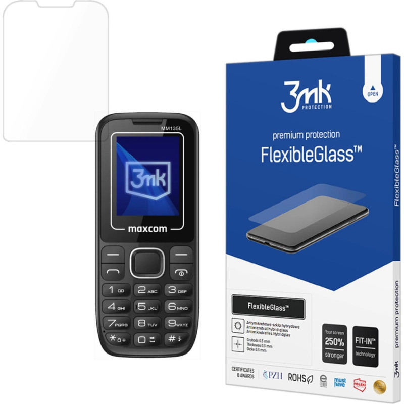 3Mk Protection Hybrid glass 3mk FlexibleGlass on Maxcom Classic MM135L