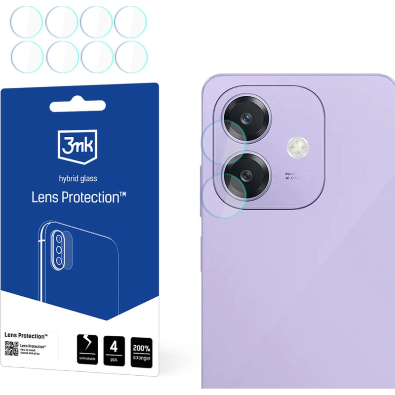 3Mk Protection Camera Lens Glass 3mk Lens Protection for Oppo A3 4G
