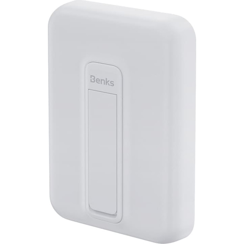 Benks Power bank 6000mAh MP09 - Type C - magnetic with induction charging white