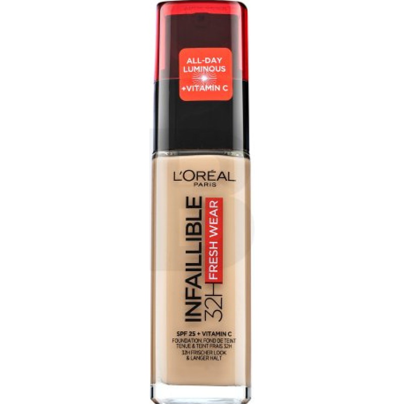 L&acute;or&eacute;al Paris Infaillible 32H Fresh Wear True Beige matēts 30 ml