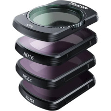 Lens filter set CPL + ND16|64|256 TELESIN for DJI Osmo Pocket 3