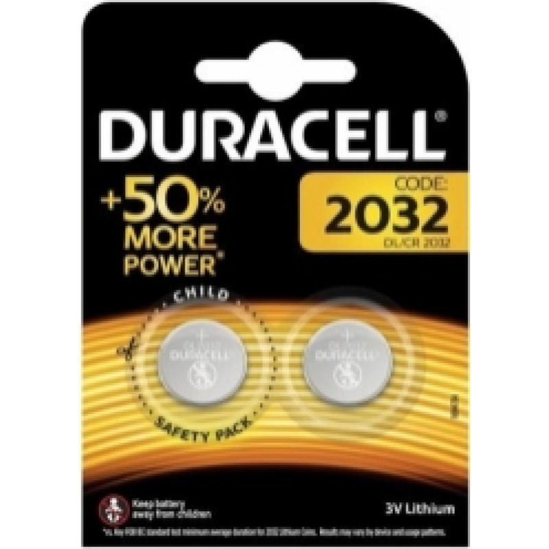 Duracell DL2032 3V Lithium 2pack