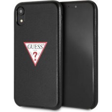 Guess GUHCI61PTPUBK iPhone Xr black |czarny hardcase Triangle