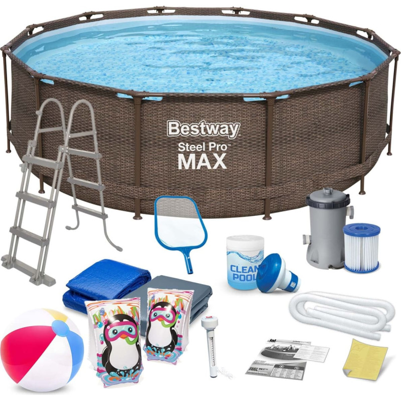 Bestway Dārza rāmja baseins 366 x 100 cm 18 collas 1 56709