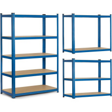 Humberg Metāla noliktavas plaukts 150 x 75 x 30 4842