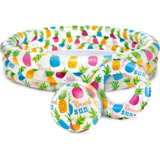 Intex Komplekts: piepūšamais baseins 132 x 28 cm + bumba un riņķis 59469