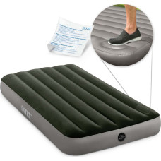 Intex Piepūšamais matracis 191x99x25 cm ar iebūvētu kāju sūkni 64761