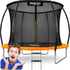 Neo-Sport Dārza batuts profilēts 8ft/252cm ar iekšējo tīklu
