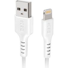 SBS Kabelis USB-A - iPhone Lightning - Balts