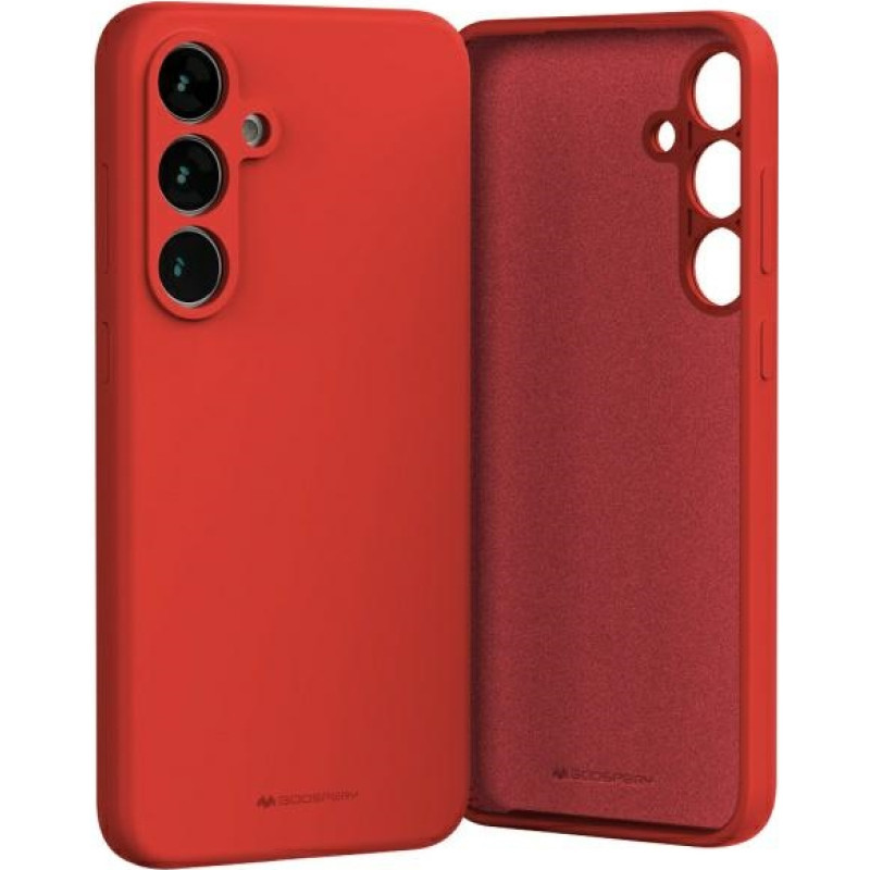 Mercury Silicone Samsung S24 FE S721  red