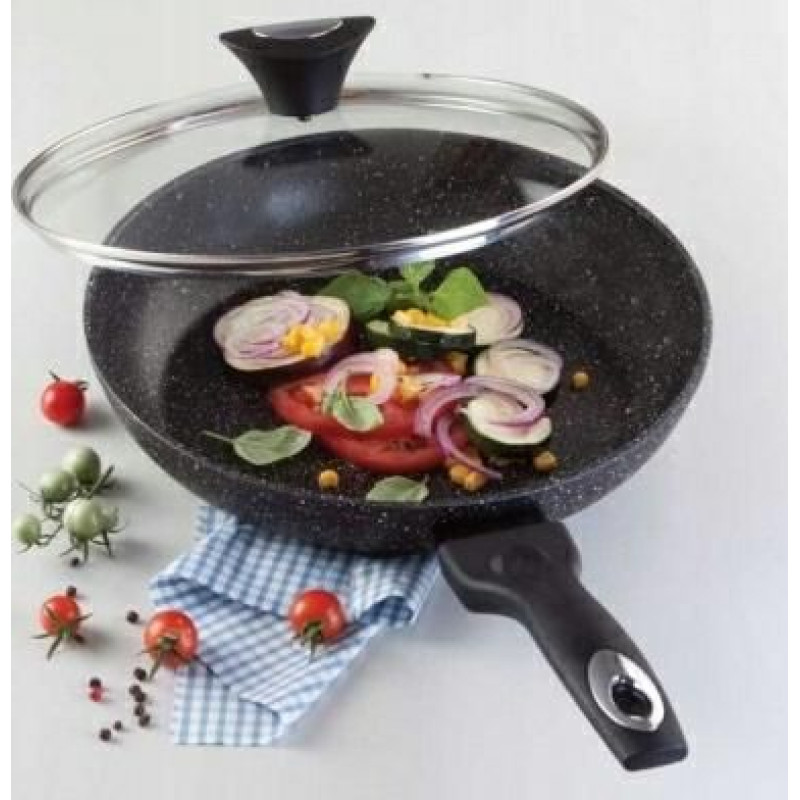 Tiross Patelnia Tiross 28cm