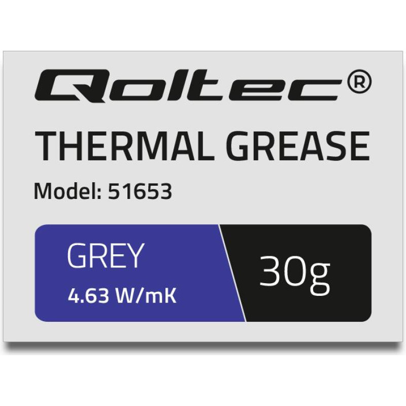 QOLTEC Thermal grease 4.63W|m-K 30g grey