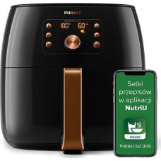 Philips Premium Airfryer XXL HD9867|90 Power 2200 W  Capacity 7.3 L  Smart Sensing Technology  Black 8710103937371