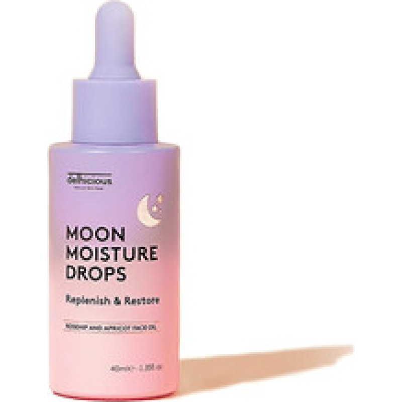 Delhicious Луночные капли масла для лица.