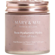 Mary & May Rose Hyaluronic Hydra Wash Off Pack - Hydrating Face Mask.