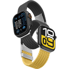 Amazingthing Set of 2 AmazingThing Blend Band for Apple Watch 45|46|49mm - Yellow-Black|Black