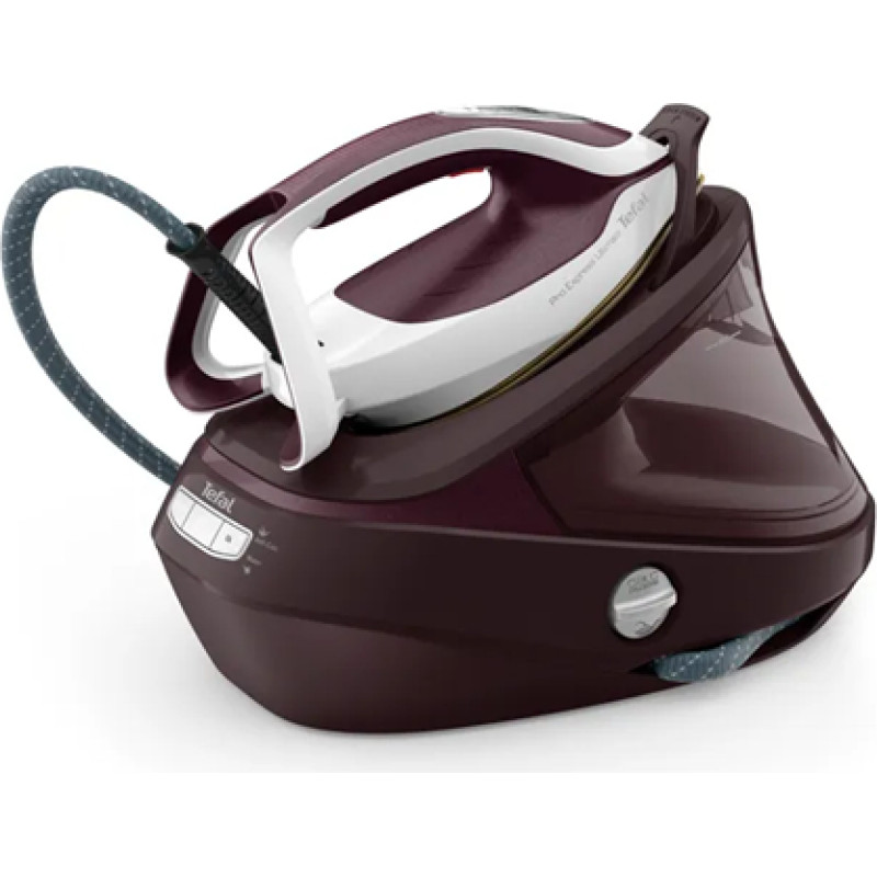 Tefal Steam Station Pro Express GV9721E0 3000 W  1.2 L  7.9 bar  Auto power off  Vertical steam function  Calc-clean function  Burgundy  170