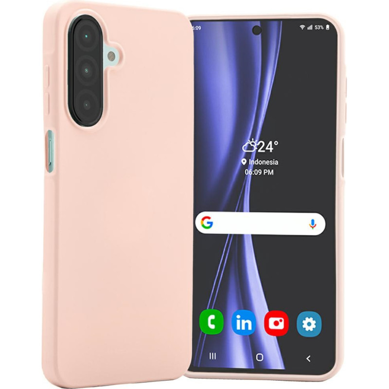 Etui Mercury Soft A26 A266 piaskowy|pink sand