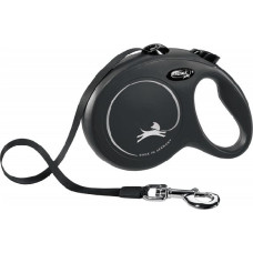 Flexi Inerces pavada suņiem : Trixie Flexi New Classic Tape Leashes, L: 8 m, black