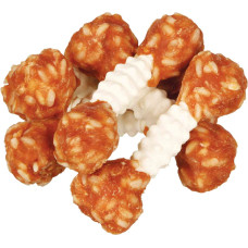 Trixie Gardums suņiem : Trixie Denta Fun chewing dumbbell, chicken, 6gab*100 g