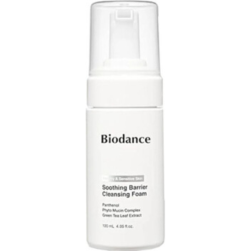 Biodance Gentle cleansing foam for dry, sensitive, and irritated skin.