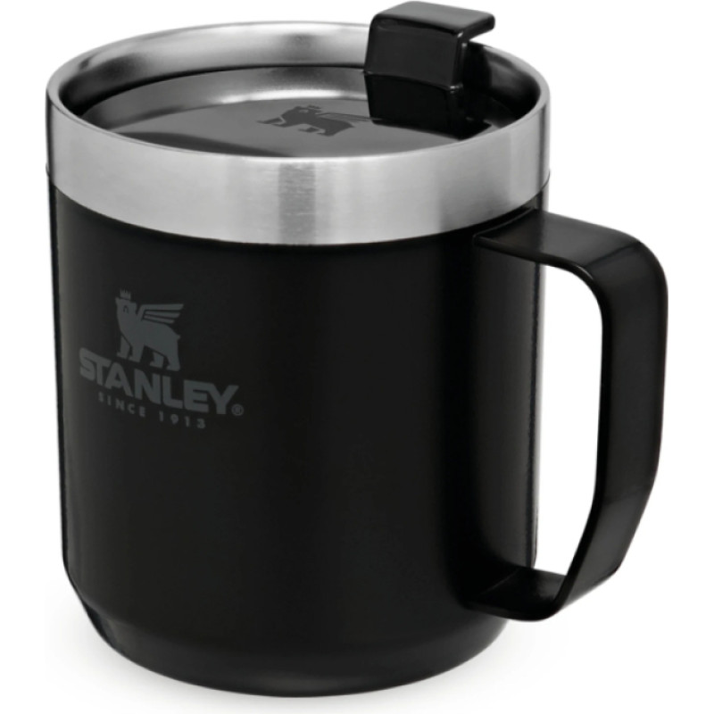 Stanley Krūze The Legendary Camp Mug Classic 0 35L matēti melna 2808266001